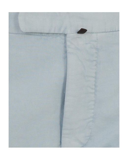 Incotex Gray Royal Batavia Slim-Fit Trousers for men