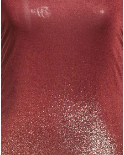 DIESEL Red Top Acetate, Elastane