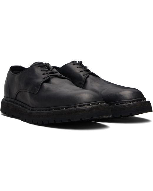 Guidi Black 99 Derby Shoes for men
