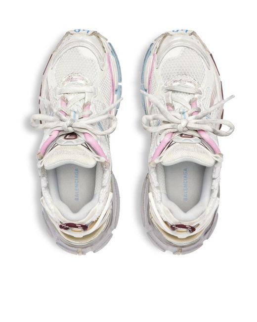 Balenciaga White Runner Gradient Sneaker