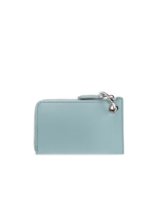 Marc Jacobs Blue Logo Card Holder