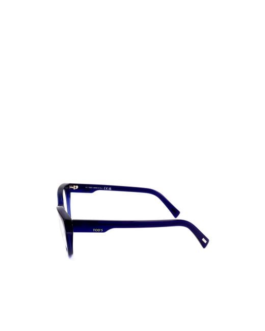 Tod's Blue Cat-Eye Flat Mirror