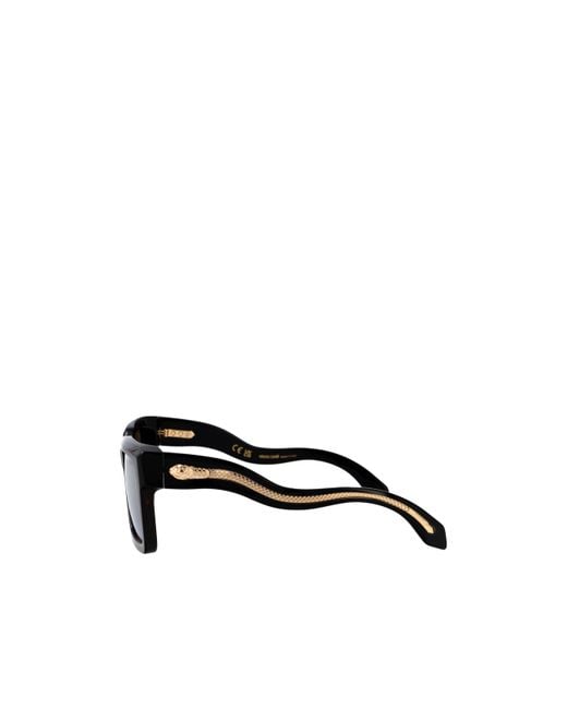 Roberto Cavalli Multicolor Square-Frame Sunglasses