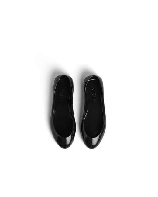 Alaïa Black Alaïa Shiny Ballet Flats