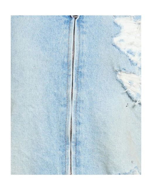 Maison Margiela Blue Lightwash Denim Gilet