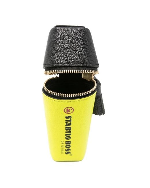 Anya Hindmarch Yellow Zip Wallet