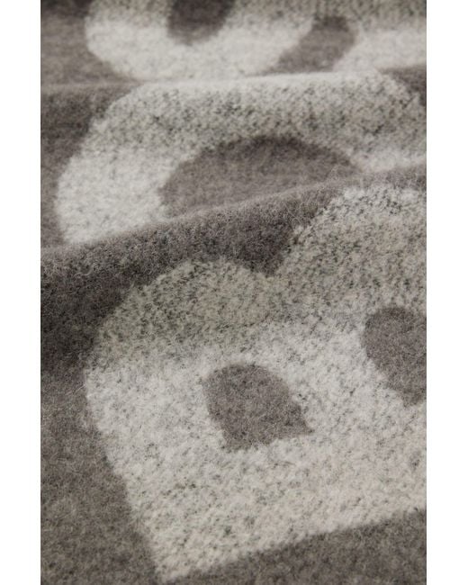 Boss Black Armin Jacquard Logo Scarf for men