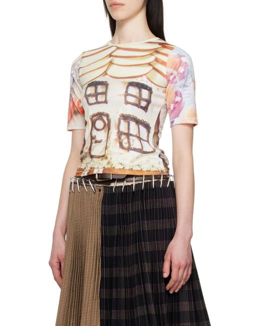 Chopova Lowena Short-Sleeved T-Shirt in Pink for Men | Lyst