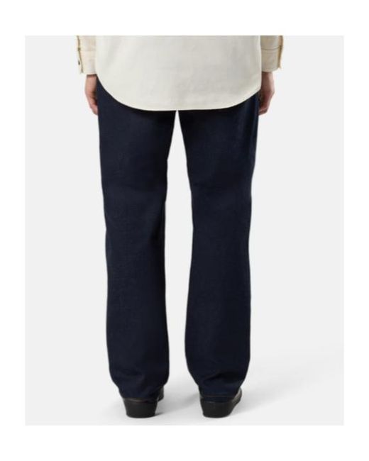 Stone Island Blue Regular-Fit Selvedge Five-Pocket Jeans for men