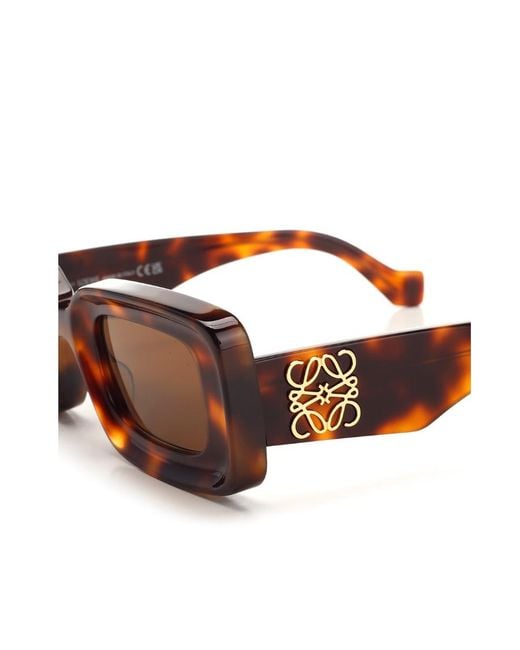 Loewe Brown Square-Frame Sunglasses