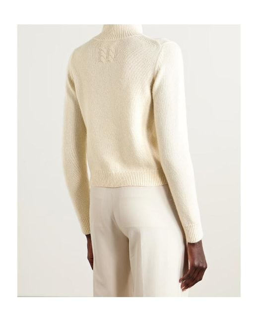 Nili Lotan Natural Estis Turtleneck Sweater