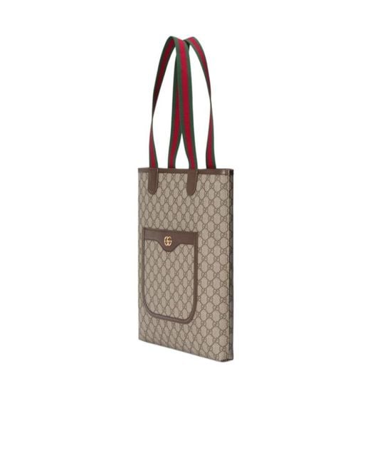 Gucci Natural Ophidia Gg Small Tote Bag for men