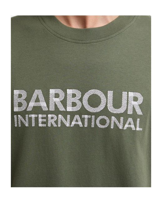 Barbour Green Logo Short-Sleeve T-Shirt for men