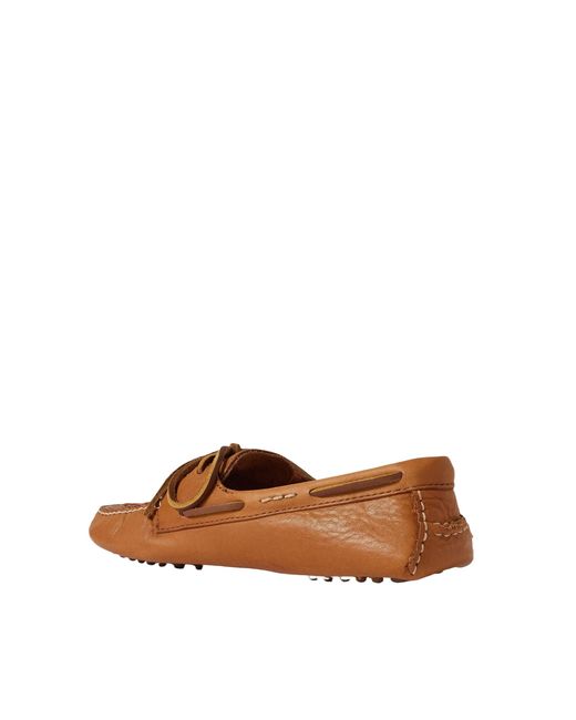 Polo Ralph Lauren Brown Lace-Up Casual Shoes
