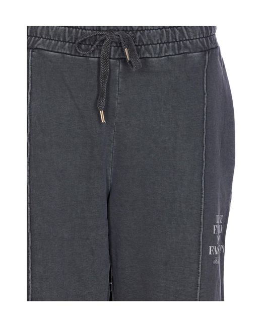 FAMILY FIRST Gray Jogger Pants for men
