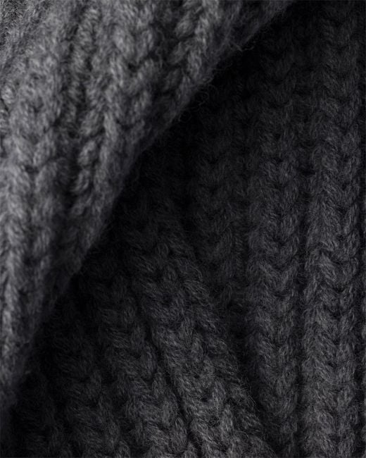 Prada Blue Wool Scarf for men