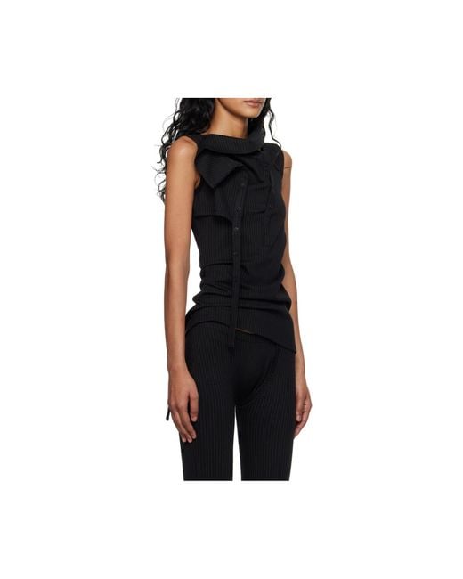 OTTOLINGER Black Ada Top