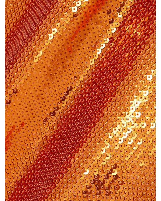 Galvan Orange Sling Dress