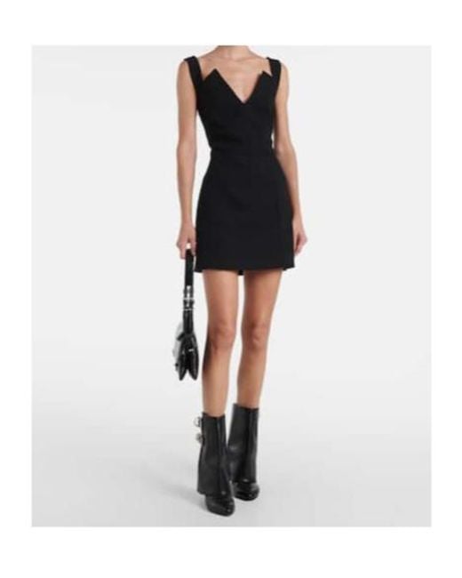 Givenchy Black Crêpe Minidress
