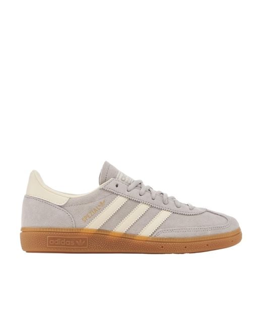 Adidas Originals White Handball Spezial Low-Top Sneakers