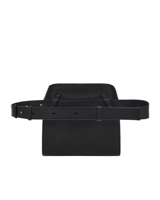 Ferragamo Black Ferragamo Hug Logo Printed Belt Bag