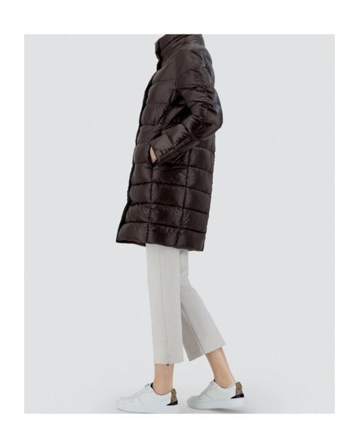 Herno Brown Long-Sleeved Down Jacket