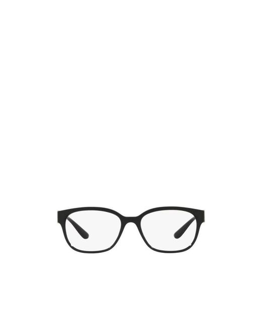 Dolce & Gabbana White Eyewear Square Frame Glasses