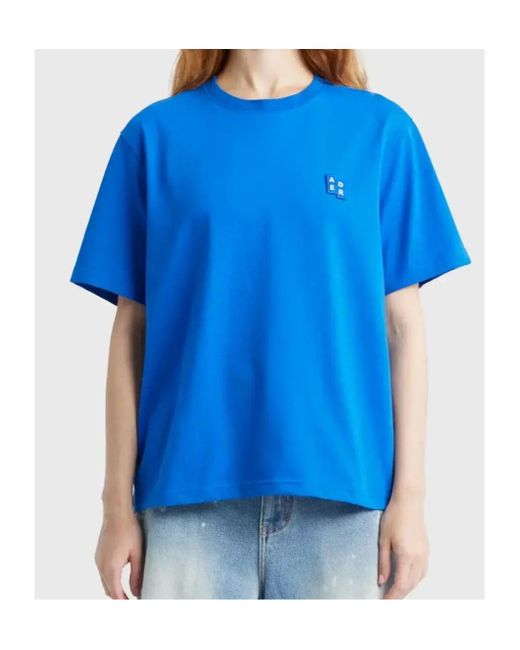 Adererror Blue Trs Tag T-Shirt
