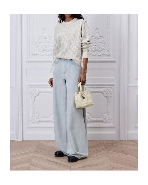 Dior Metallic Small Toujours Vertical Tote Bag