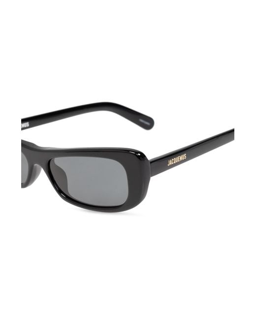 Jacquemus White Les Lunettes Capri Sunglasses for men