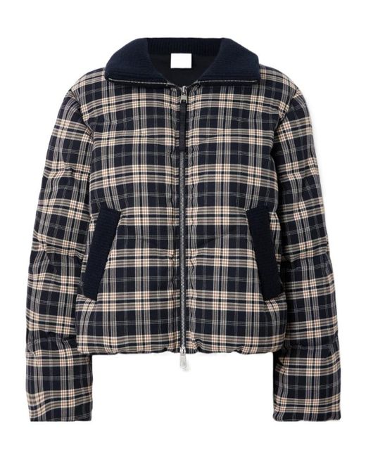 Varley Black Plaid Jacket