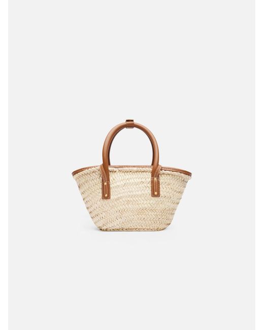 Jacquemus Brown The Soli Small Basket Bag