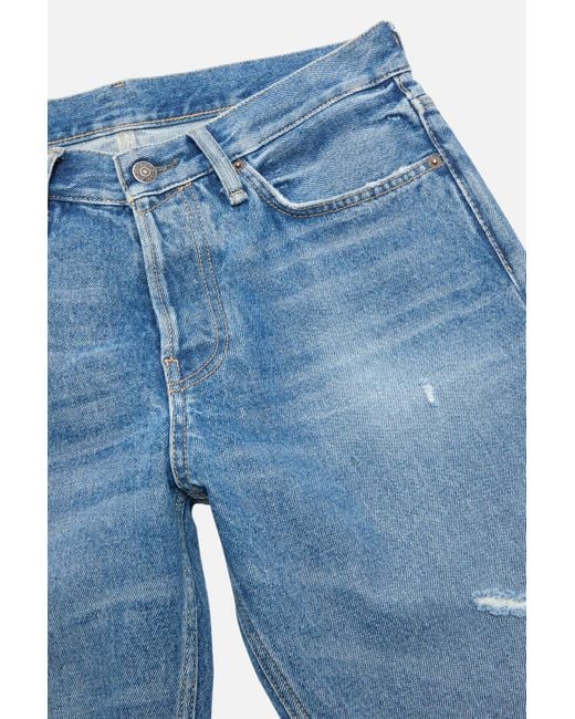 Acne Blue Jeans With Belt Loops for men