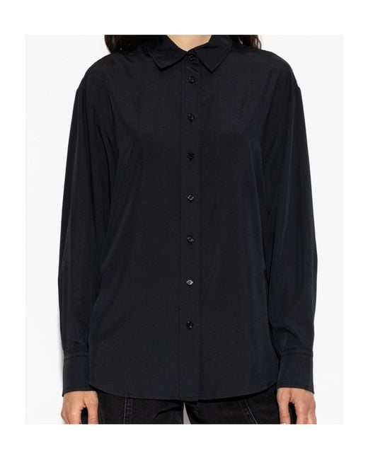 Isabel Marant Blue Fabriza Button-Up Shirt
