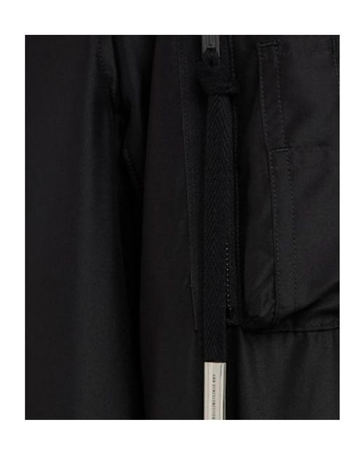 Ann Demeulemeester Black Dries Standard Bomber Jacket for men