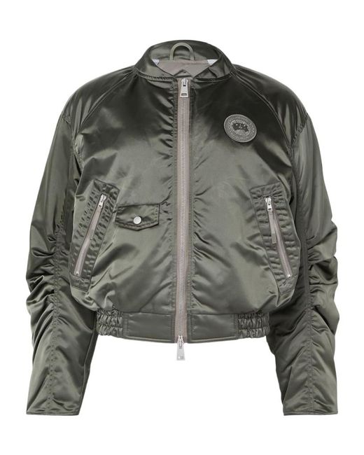 Canada Goose Green Jade Aviator Jacket