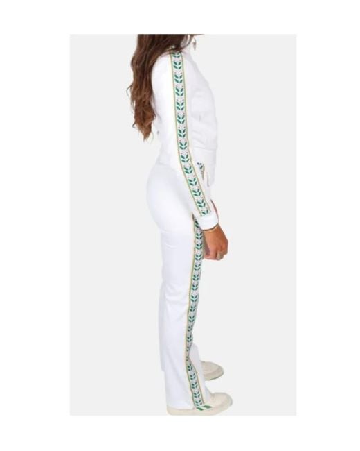Casablanca White Logo Track Pants