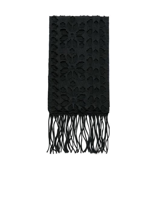 Our Legacy Black Tore Scarf for men