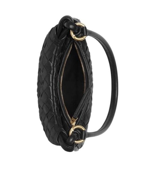 Bottega Veneta Black Gemelli Small Shoulder Bag