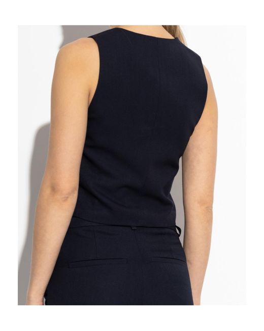 Zadig & Voltaire Blue Emaux Waistcoat