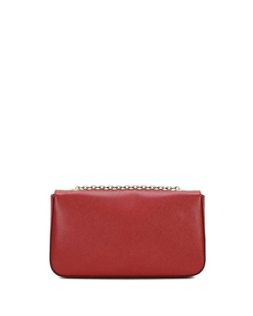 Ferragamo Red Logo Shoulder Bag