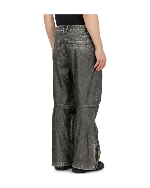 DIESEL Gray Pants for men