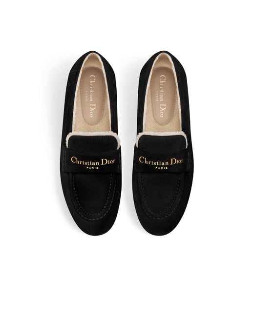 Dior Black Alps Boy Loafer