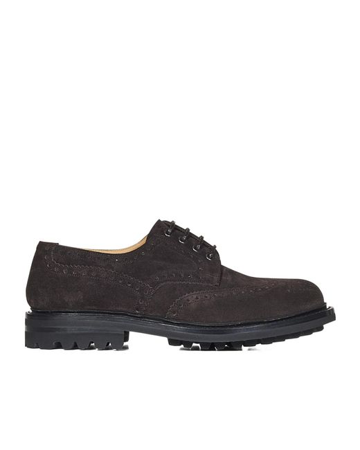 Church's Black Lace-Up Brogues for men