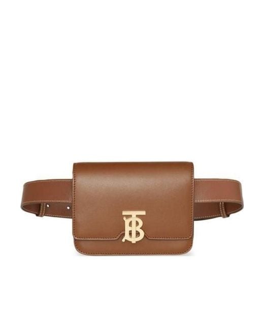 Burberry Brown Tb Logo Wallet