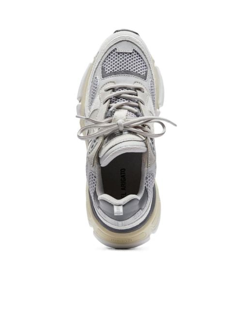 Axel Arigato Gray Sphere Lace-Up Sneakers