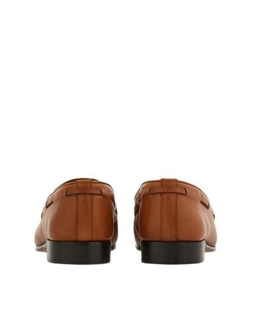 Ferragamo Brown Tassel-Detail Loafers