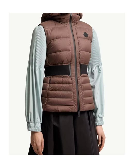 Moncler Brown Vests