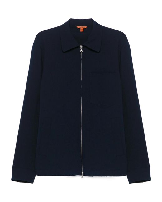 Barena Blue Zaleto Folco Jacket for men