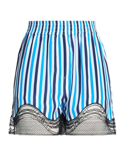 Burberry Blue Shorts Bermuda